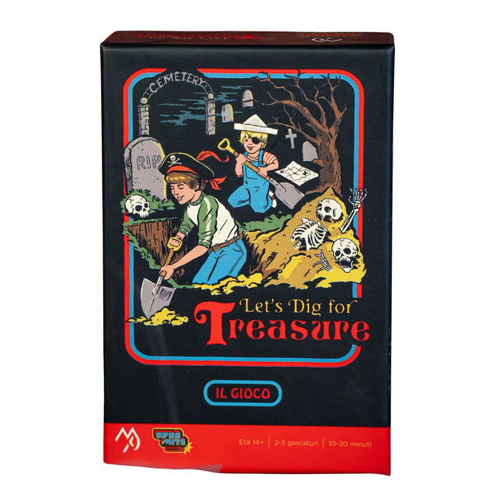 Let's Dig for Treasure - Party Game al Cimitero