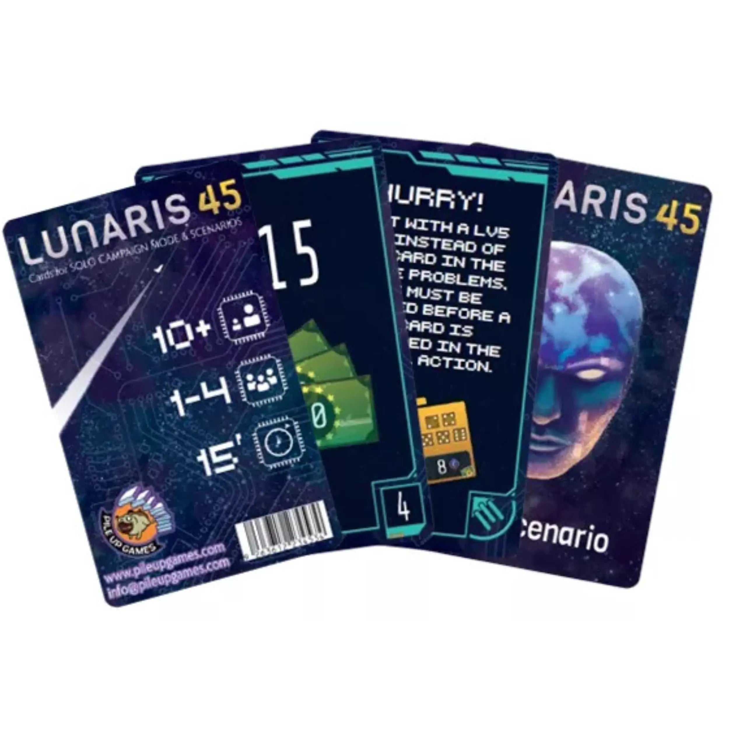 Lunaris 45: Promo Cards Solo Campaign Mode & Scenarios