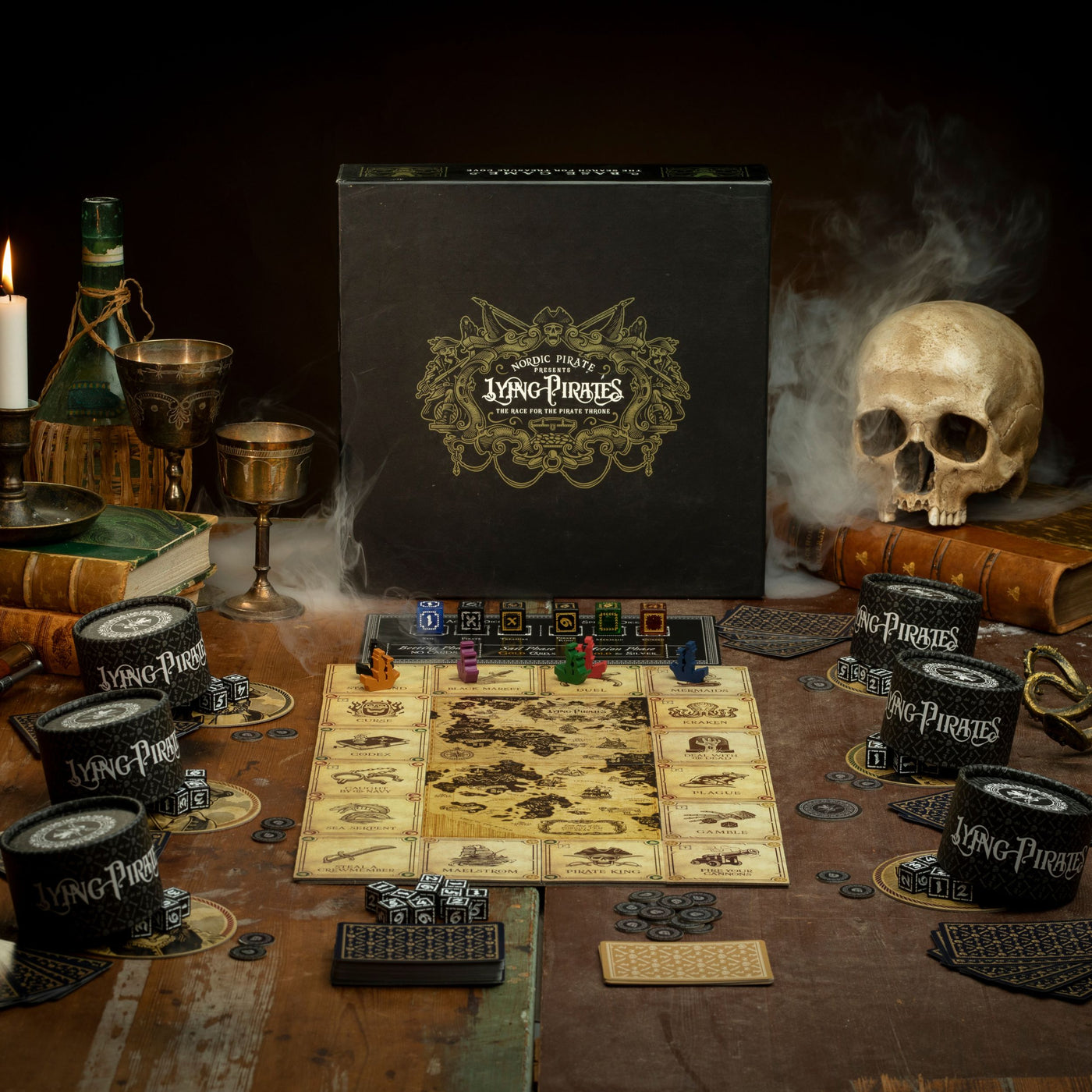 Lying Pirates - Deluxe Big Box - The Race for the Pirate Throne