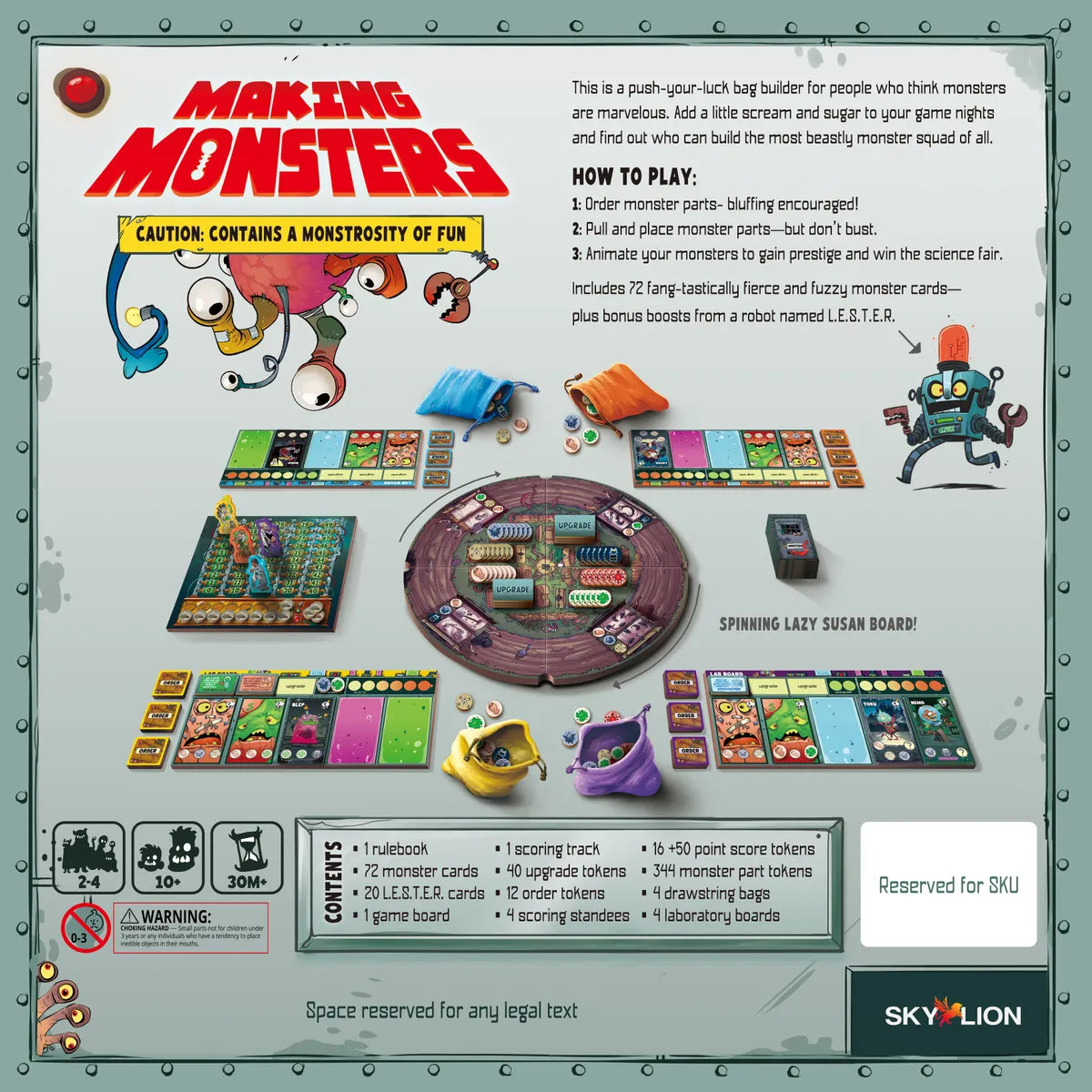 Making Monsters - Kickstarter - Standard Edition
