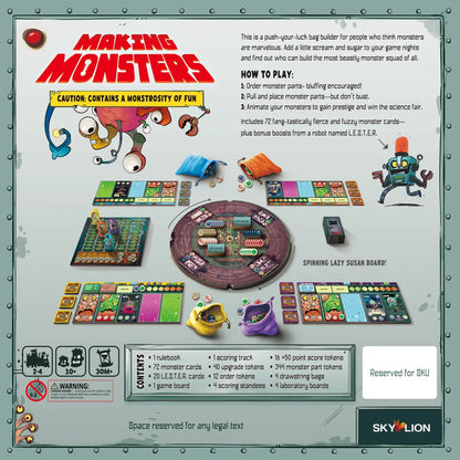 Making Monsters - Kickstarter - Standard Edition