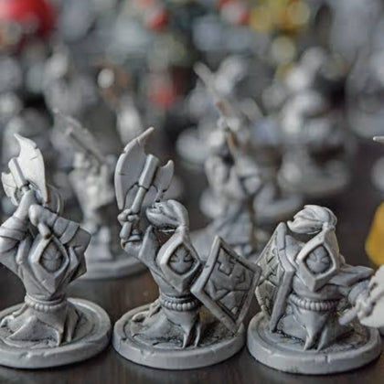 Mechs vs. Minions Unpainted Miniatures Set