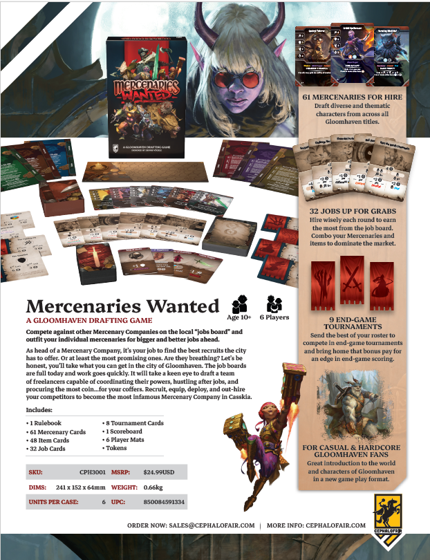 Mercenaries Wanted