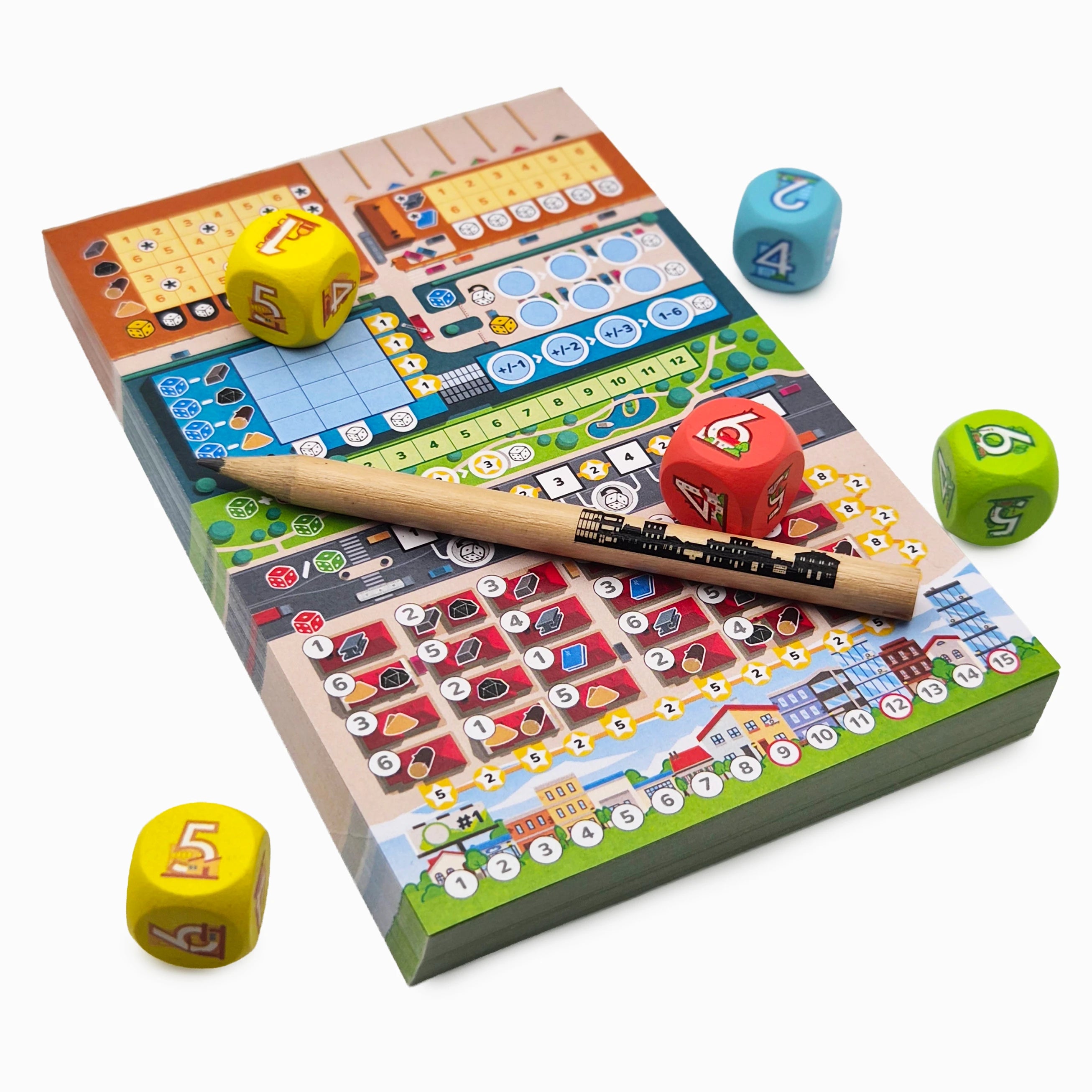 Micro Cities Roll and Write