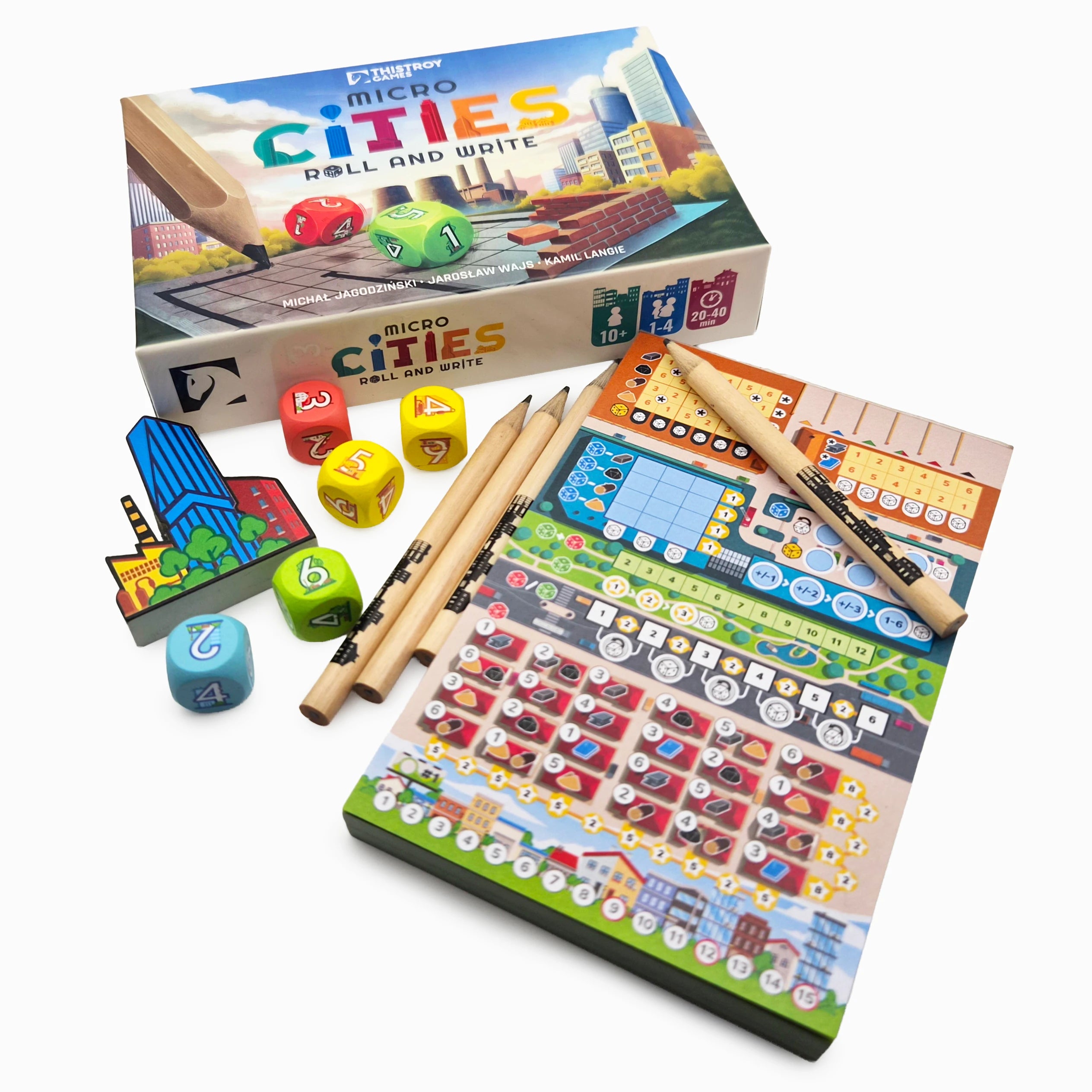 Micro Cities Roll and Write