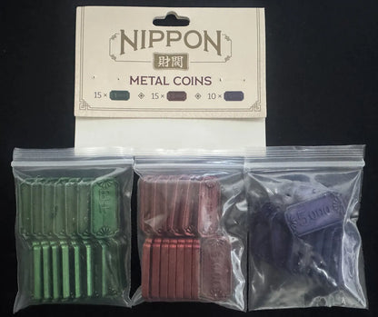 Nippon Zaibatsu – Metal Coins (40) 