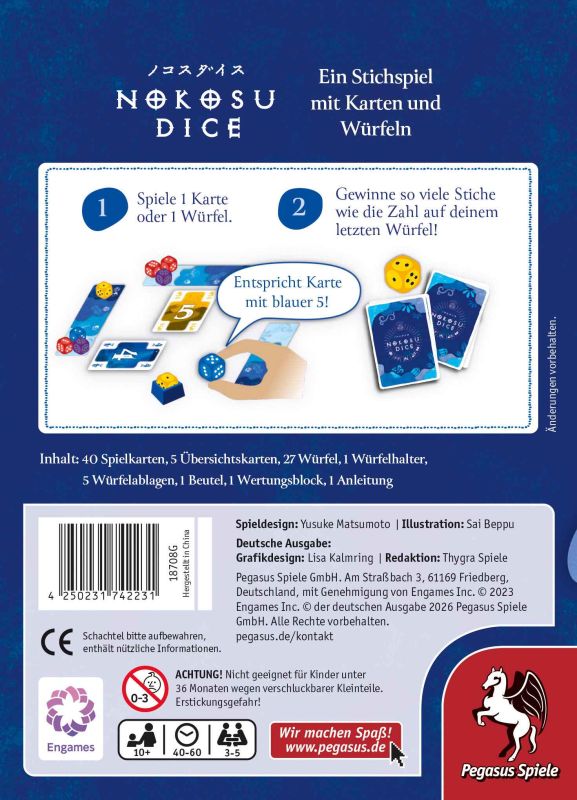 Nokosu Dice