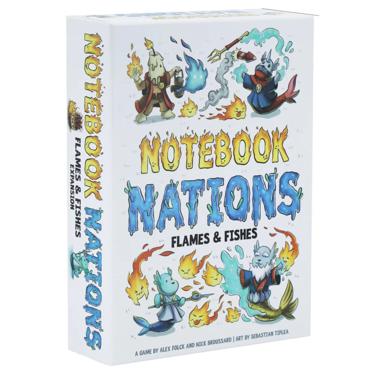 Notebook Nations: Flames & Fishes