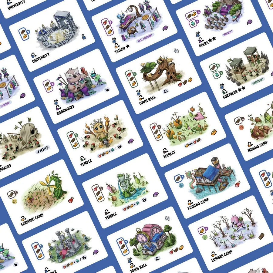Notebook Nations Con Mini Espansione Omaggio Terrific Town