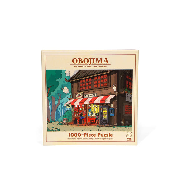 Obojima Puzzle Hakumon's Ramen Shop 1000 Pieces - Art by Tall