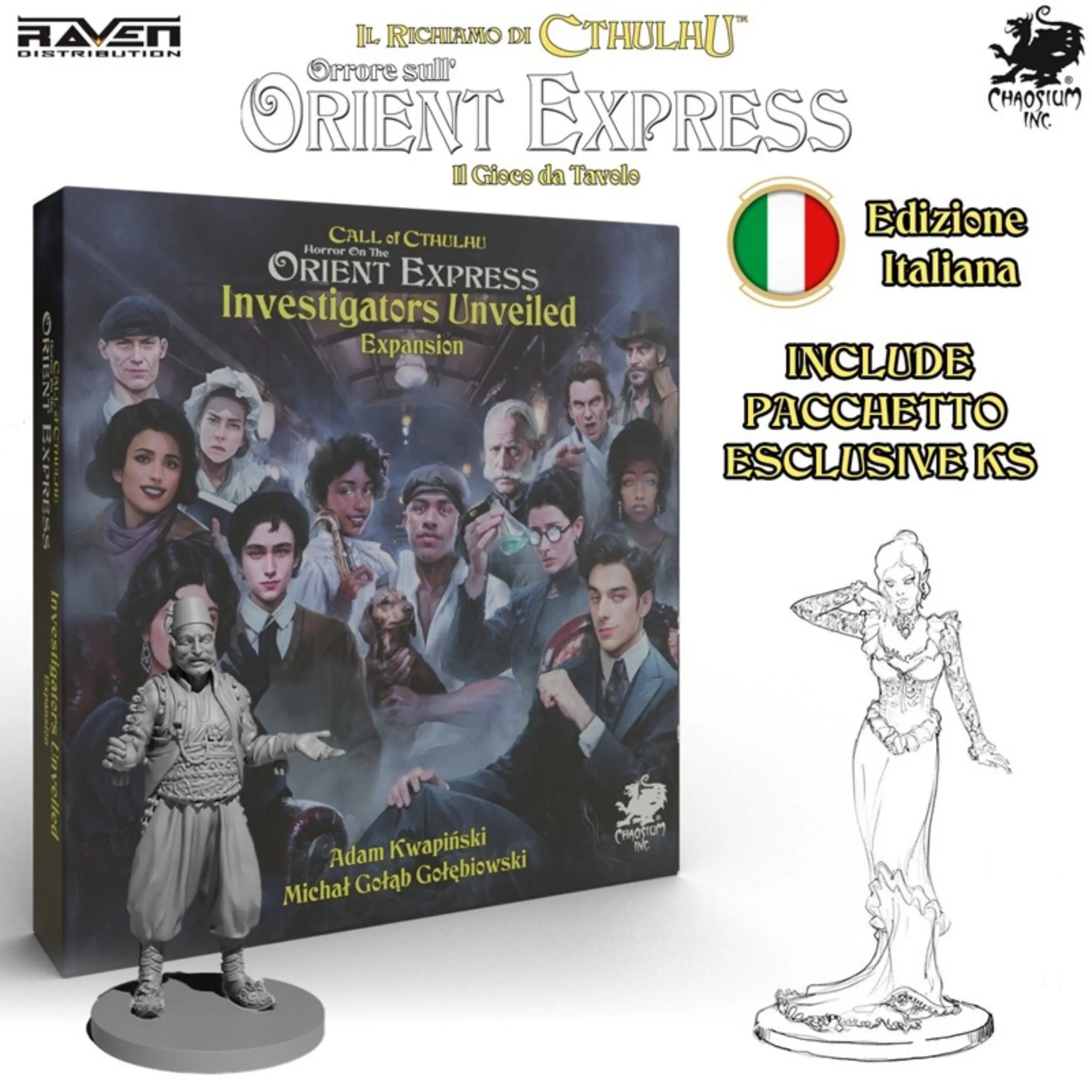 Orrore sull'Orient Express - Investigatori Rivelati + Promo Esclusive KS