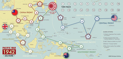 Pacific War 1942: Solitaire - Travel Edition