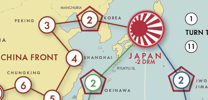 Pacific War 1942: Solitaire - Travel Edition