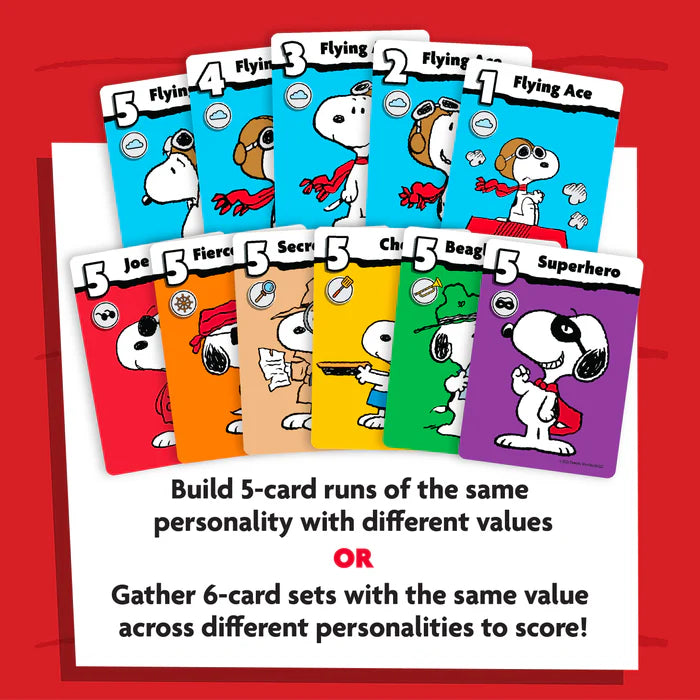 Peanuts Many Faces of Snoopy