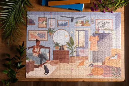 Puzzle Sunday Morning 1000 pz