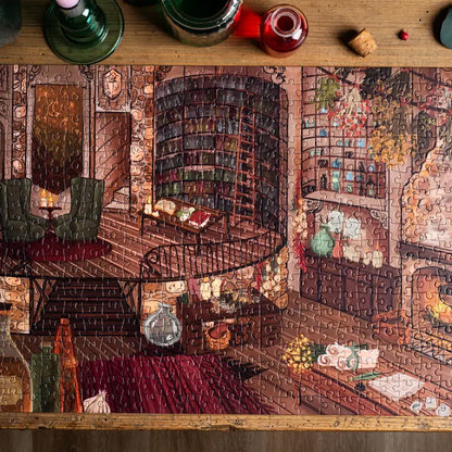 Puzzle Apothecary's Cabinet 500 pz
