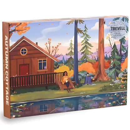 Puzzle Autumn Cottage 1000 pz