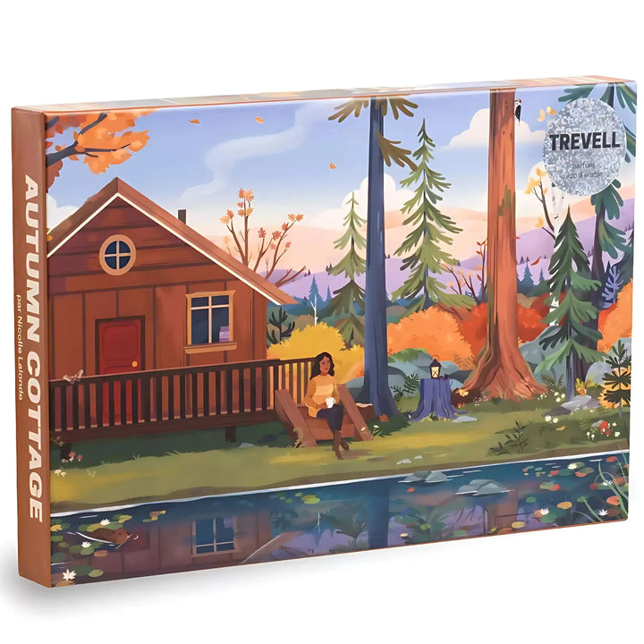 Puzzle Autumn Cottage 1000 pz