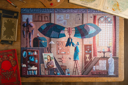 Puzzle Da Vinci Workshop 1000 pz