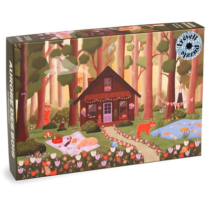 Puzzle Aurore Des Bois 1000 pz