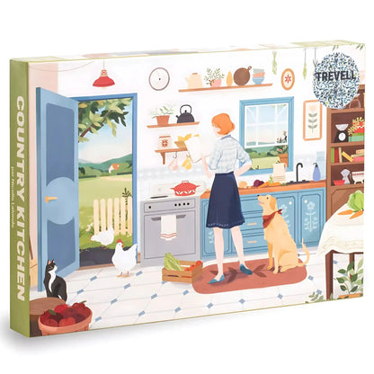 Puzzle Country Kitchen 1000 pz