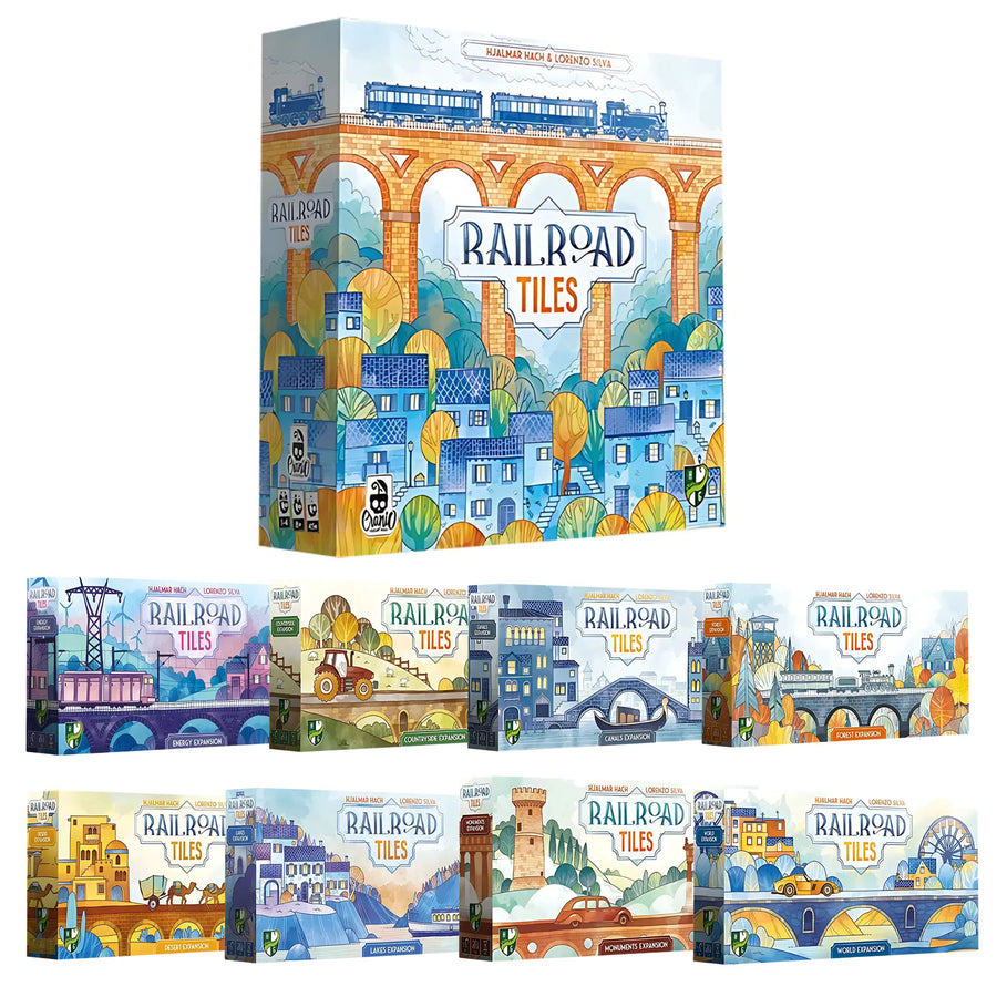 Railroad Tiles Bundle - Base Con 8 Espansioni