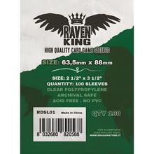 Raven King Sleeves - Bustine Protettive 63,5x88 mm