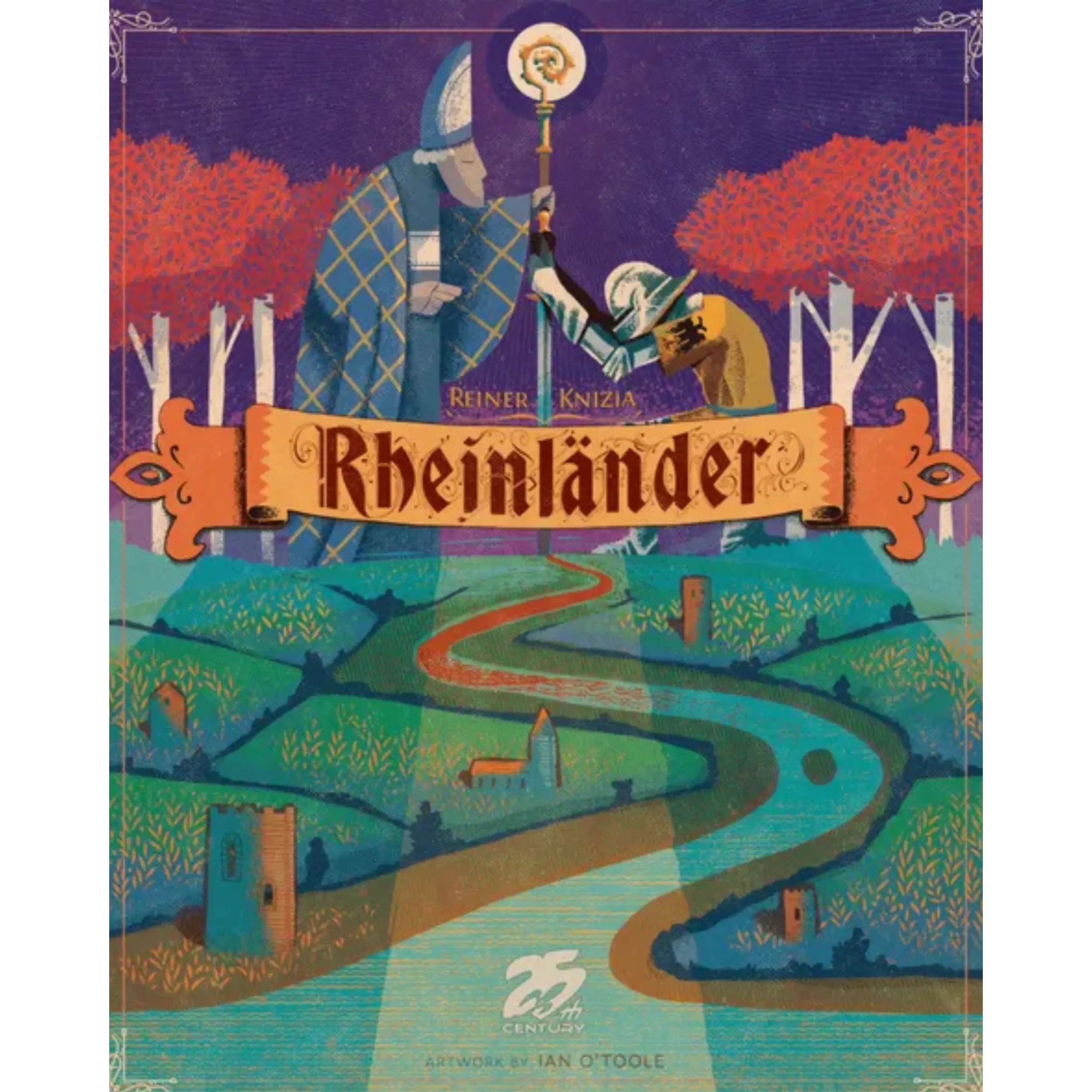 Rheinlander - Control of the Rhine, Knizia Classic | FroGames