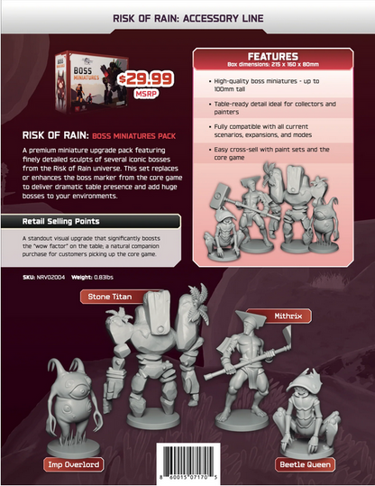 Risk of Rain Boss Miniatures