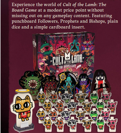 Cult of the Lamb: The Board Game