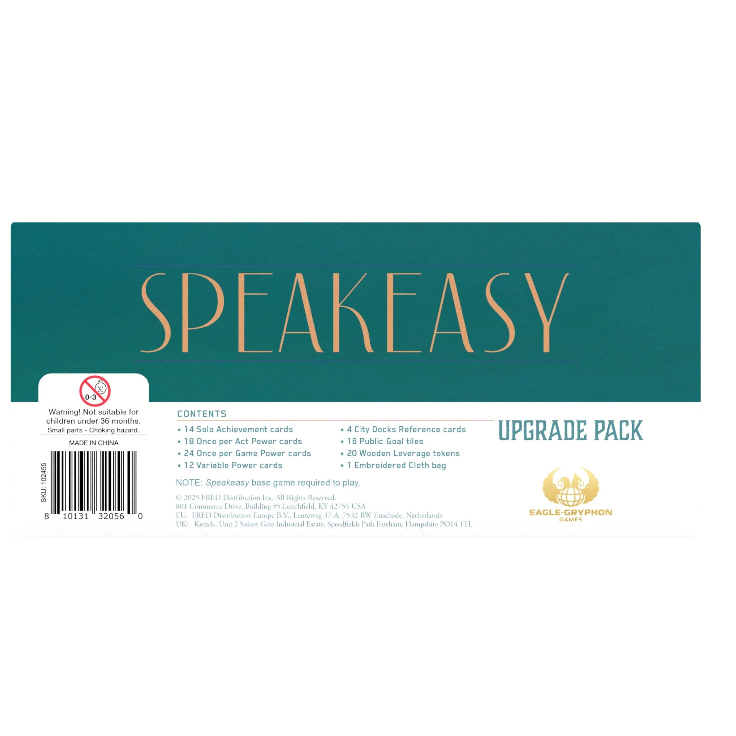 Speakeasy: Upgrade Pack