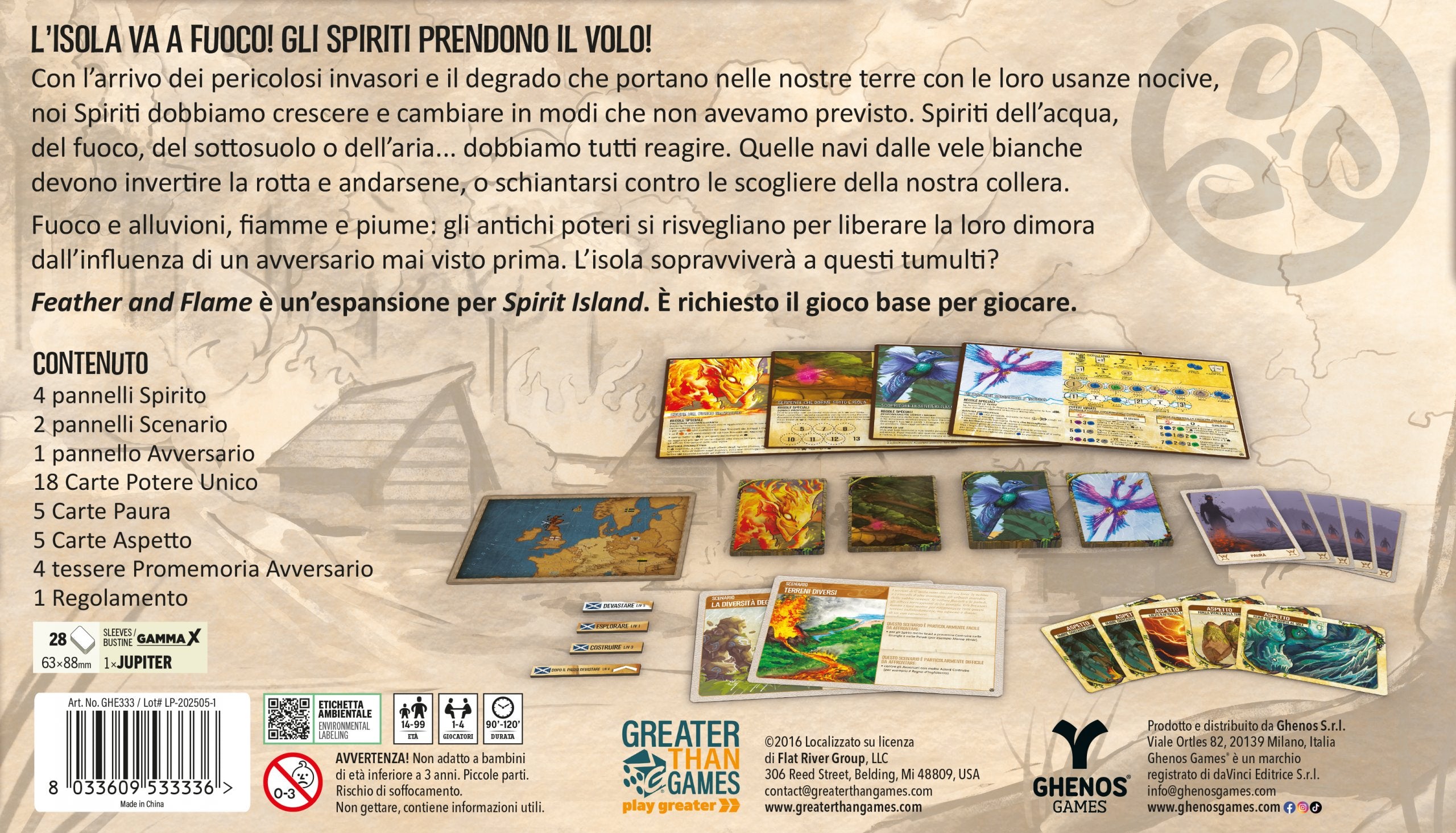 Spirit Island - Feather and Flame 