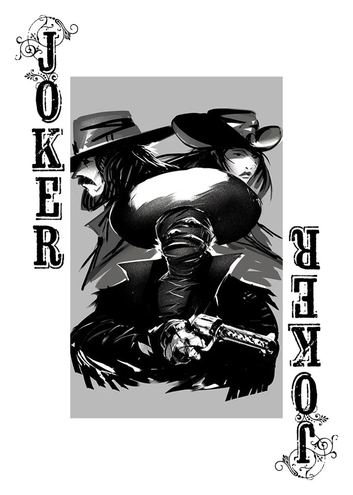 Spooktacular Mask of the Outlander Playing Cards 