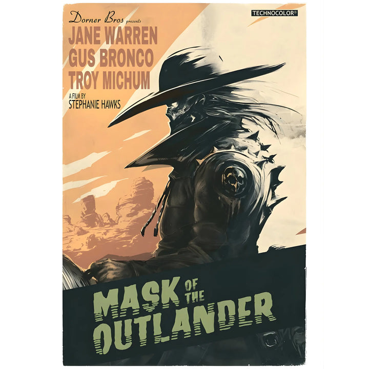 Spooktacular Mask of the Outlander Playing Cards