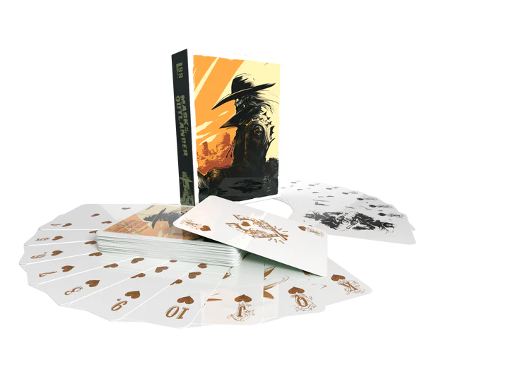 Spooktacular Mask of the Outlander Playing Cards 
