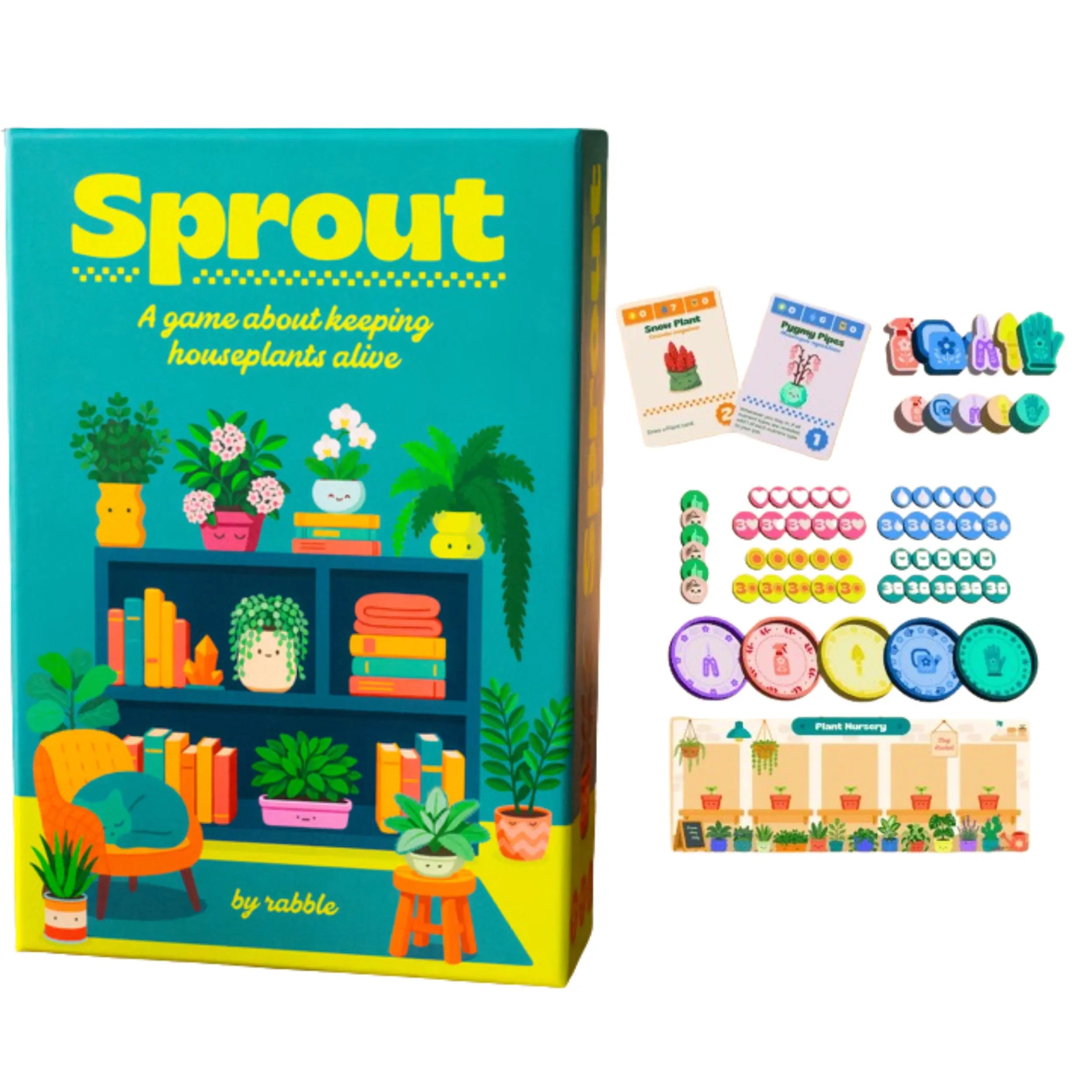 Sprout Collector's Edition - Con Omaggio Bonus Exotic Plant Cards e Upgraded Wooden Player Tokens