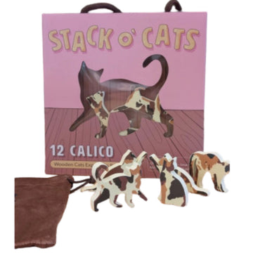 Stack O' Cats Add-On Bag Calico