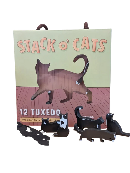 Stack O' Cats Tuxedo