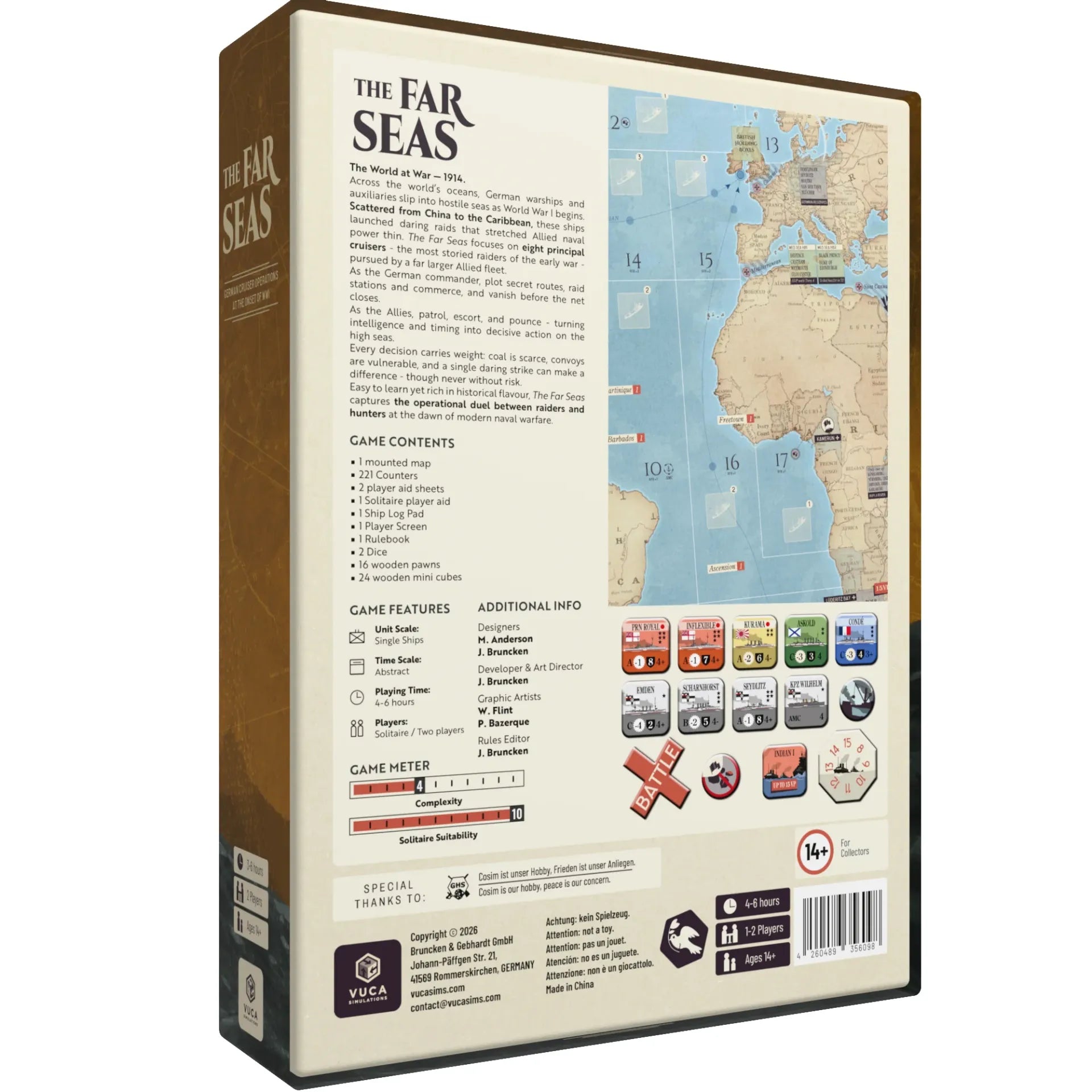 The Far Seas: German Cruiser Operations at the Onset of World War I