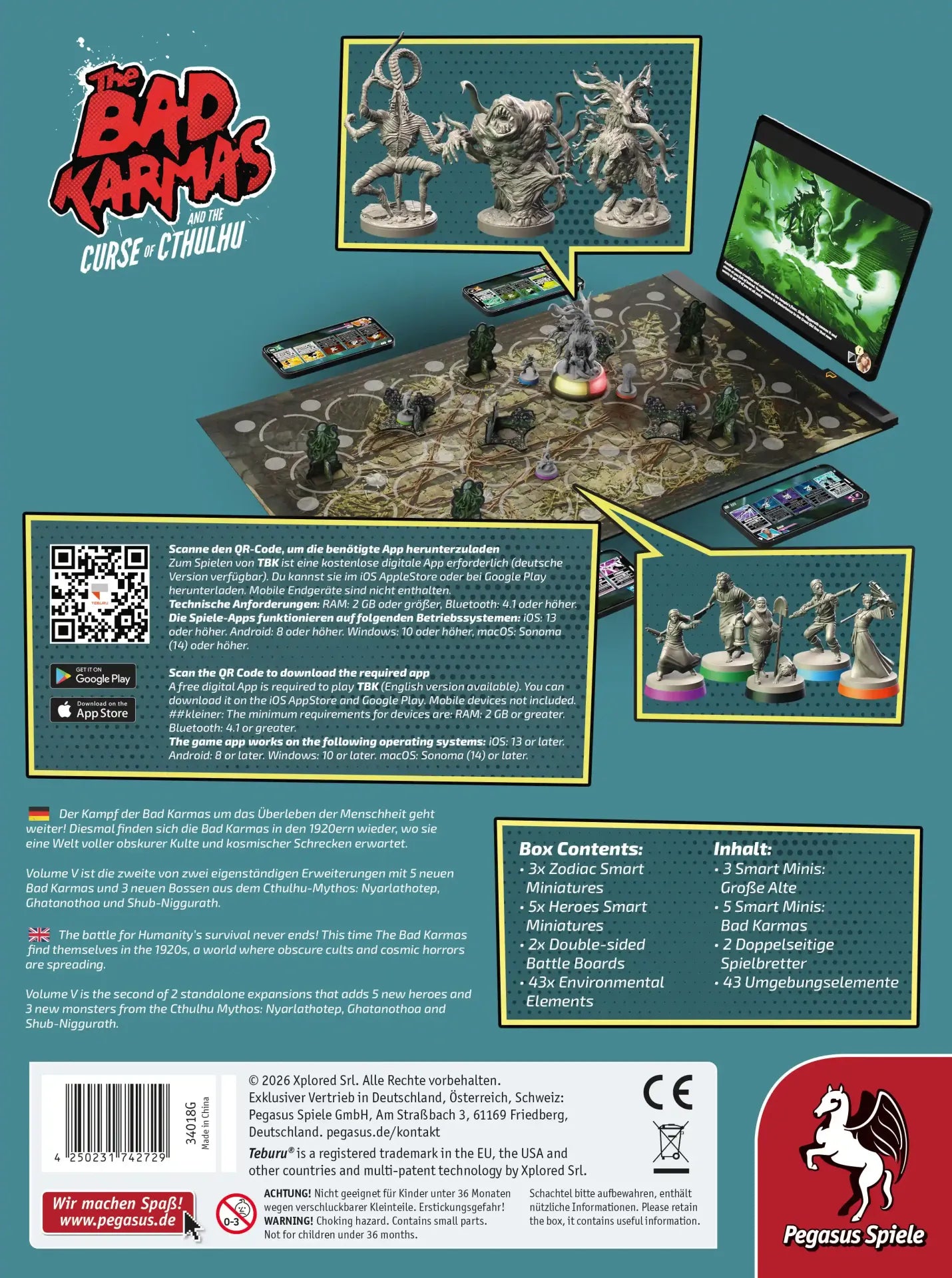 Teburu - The Bad Karmas and the Curse of Cthulhu - Volume 5