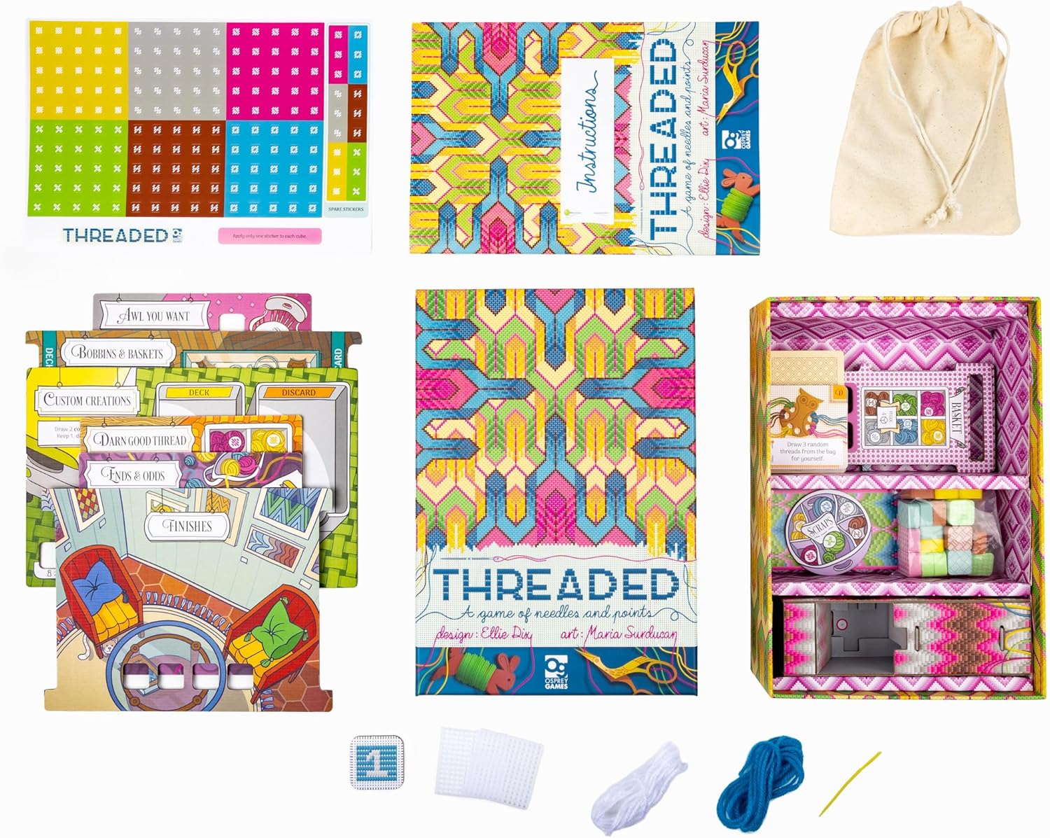 Threaded - A Game of Needles and Points