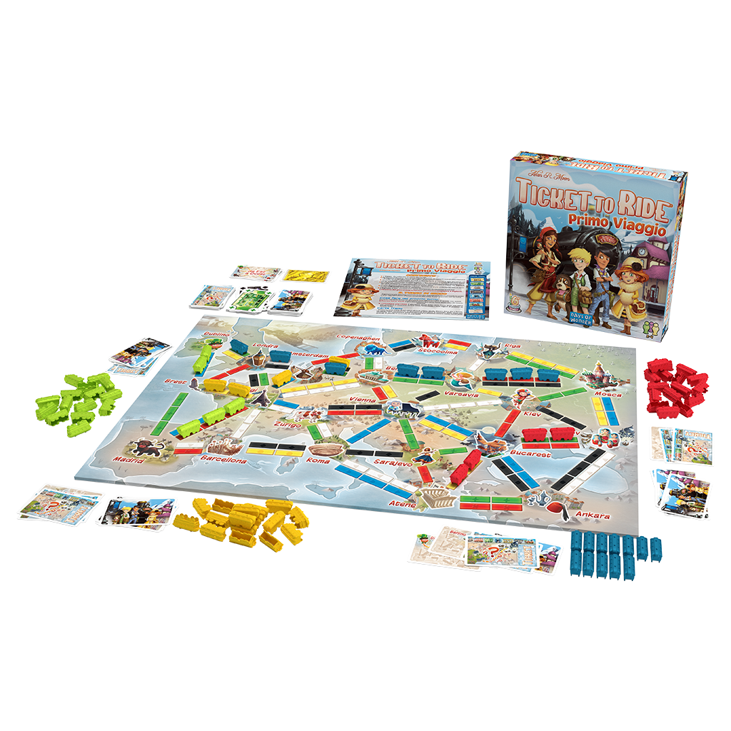 Ticket To Ride Primo Viaggio - Europa