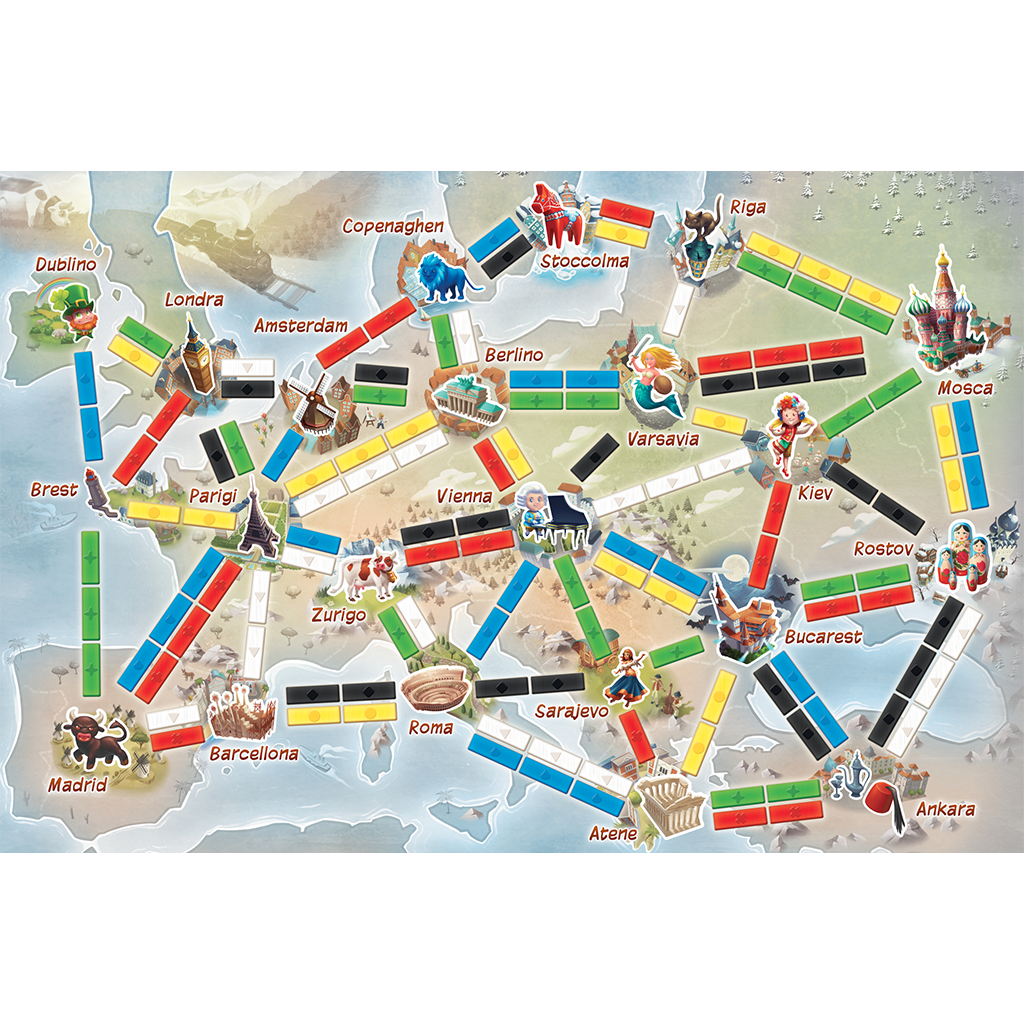 Ticket To Ride Primo Viaggio - Europa