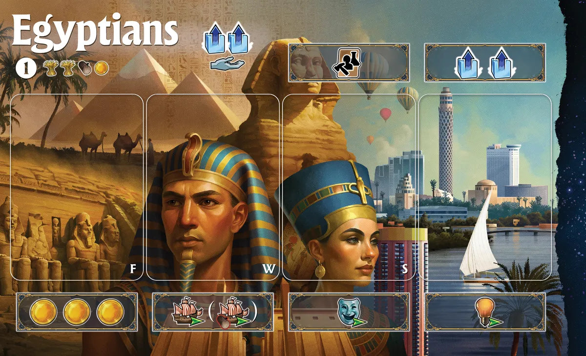 Timespan, carte storia e componenti del gioco