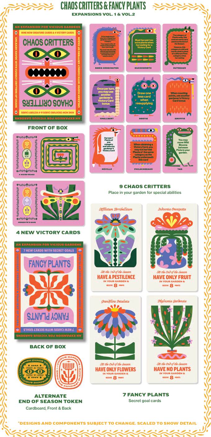 Vicious Gardens Chaos Critters and Fancy Plants
