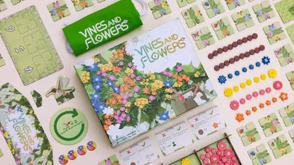 Vines and Flowers - Blooming Harmony