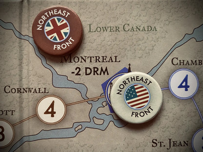 War of 1812 - Solitaire Travel Game