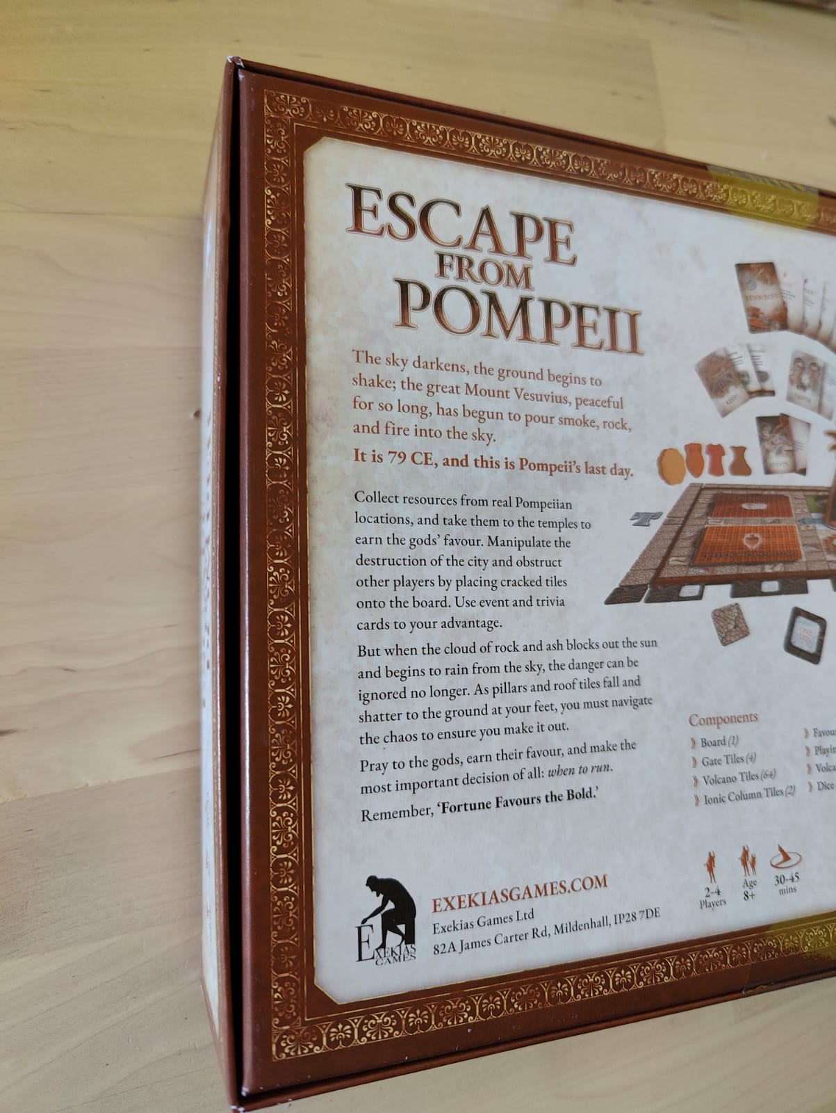 Escape from Pompeii - Danneggiato