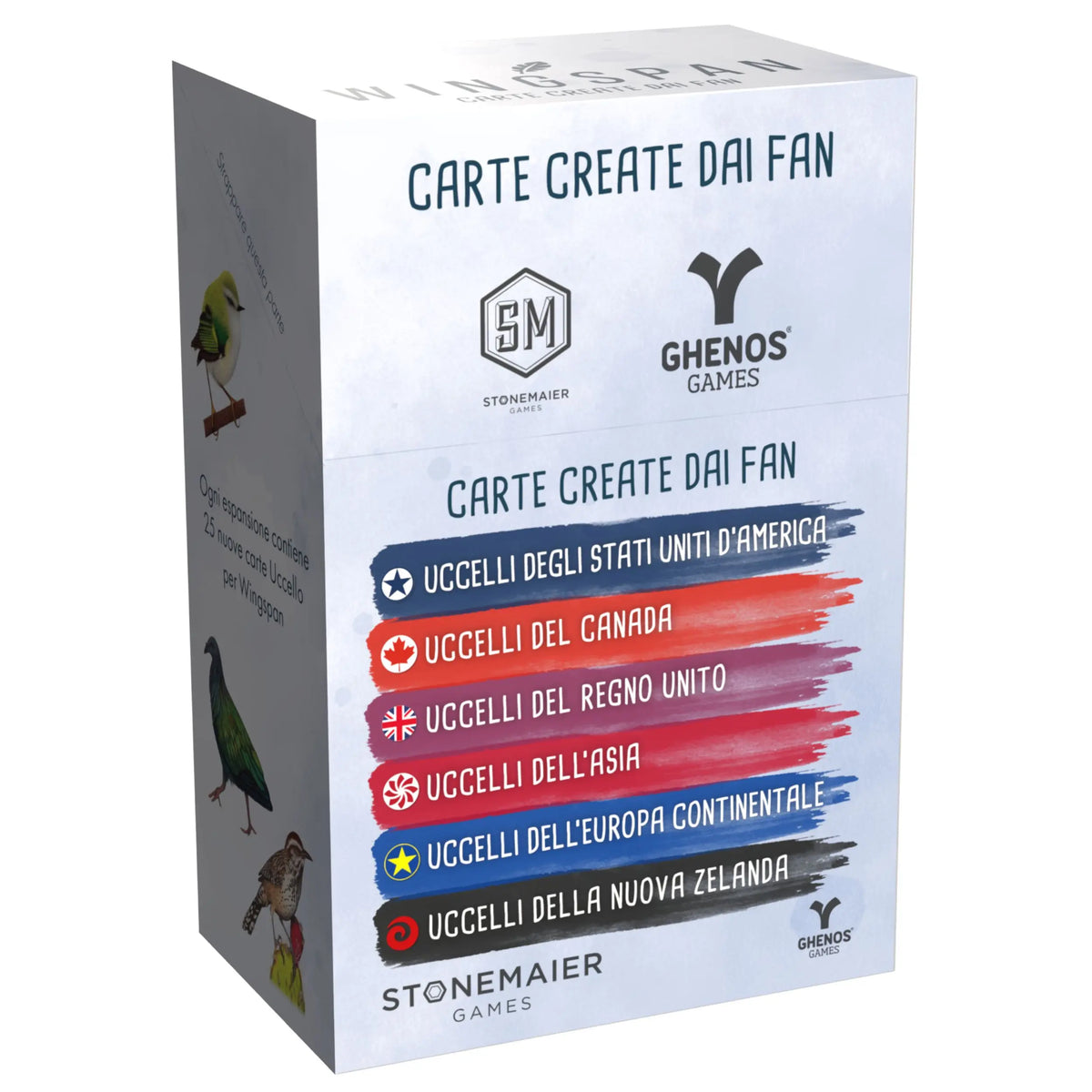 Wingspan - Carte create dai fan (Wingspan: Fan-Designed Card Packs – Set 1)
