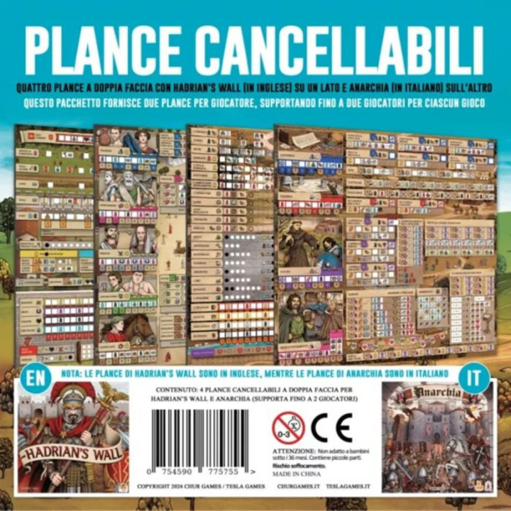 Anarchia - Plance Cancellabili - Espansione